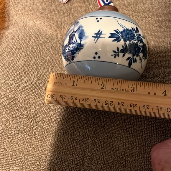 Delft ornament blue and white ornament from Holland ceramic mint condition - Picture 7 of 14